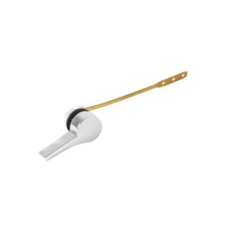 PW-025 Palanca frontal metálica cromada minimalista para WC, FOSET