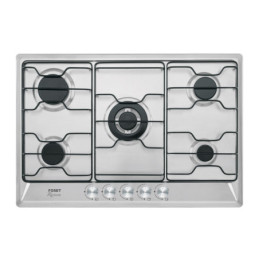 PAE-5F Parrilla gas empotrable 75cm, 5 quem, inox, esmalte, FOSET