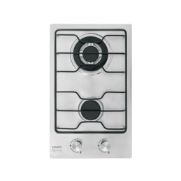 PAE-2F Parrilla gas empotrable 30cm, 2 quem, inox, esmalte, FOSET