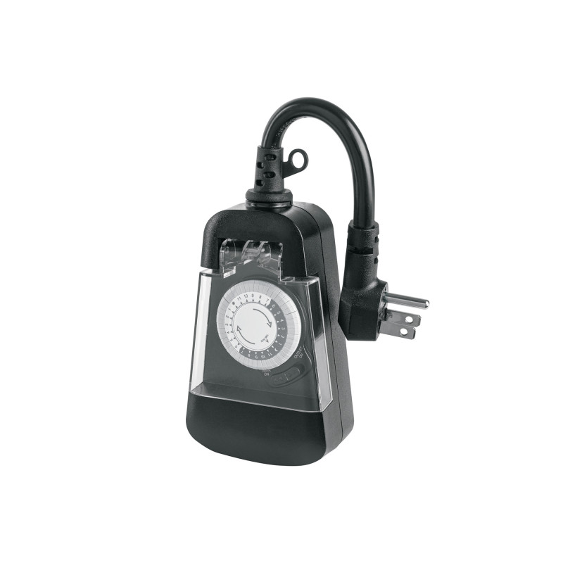 TEM-1E Temporizador analógico para uso en exteriores, Volteck