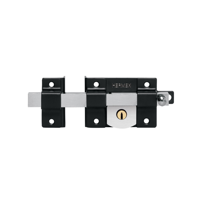 CB-456I Cerradura de barra libre, izquierda, negra HERMEX CB-456I Cerradura de barra libre, izquierda, negra HERMEX