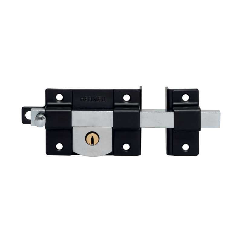 CB-456D Cerradura de barra libre, derecha, negra, HERMEX CB-456D Cerradura de barra libre, derecha, negra, HERMEX