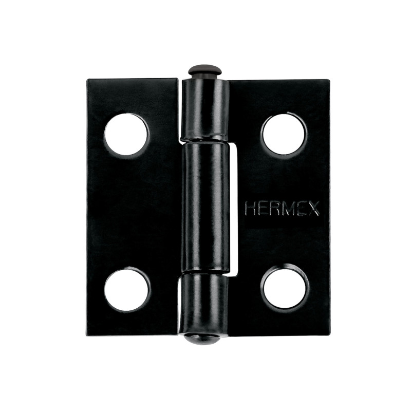 BR-106 Bisagra rectangular 1' negra, HERMEX BR-106 Bisagra rectangular 1' negra, HERMEX