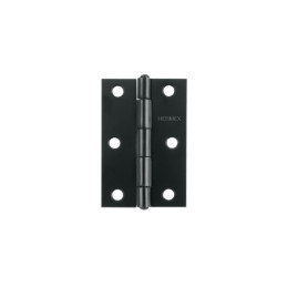BR-306 Bisagra rectangular 3' negra, HERMEX
