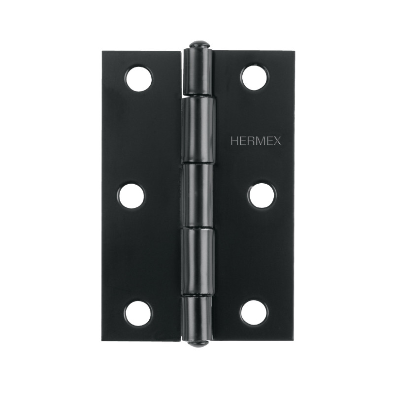 BR-356 Bisagra rectangular 3-1/2' negra, HERMEX BR-356 Bisagra rectangular 3-1/2' negra, HERMEX