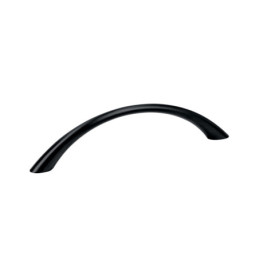 JAL-0261 Jaladera de 96mm, línea Arco, negro, HERMEX