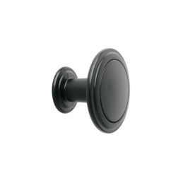 PER-076 Perilla estilo 'Moderno' acabado negro, HERMEX