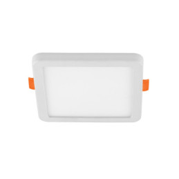 EMP-800L Luminario LED plafón 6W 6500K, ajustable, cuadrado, VOLTECK