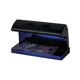 DBF-9 Detector de billetes falsos con doble lámpara, VOLTECK