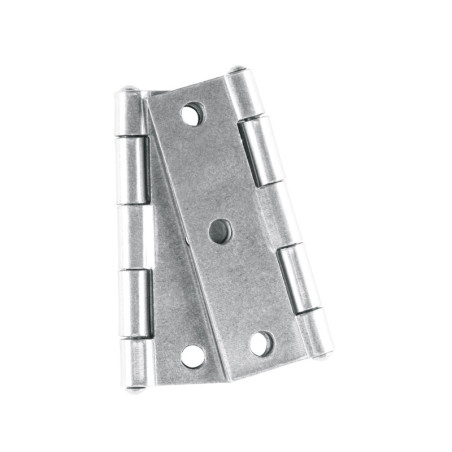 BR-300B Bolsa con 2 bisagras rectangulares 3', acero pulido