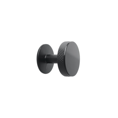 PER-156 Perilla metálica estilo 'Oviedo', negro, HERMEX