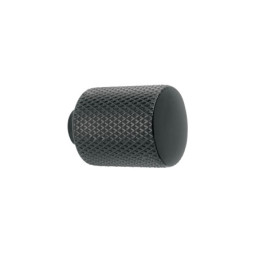 PER-166 Perilla metálica estilo 'Cádiz', negro, HERMEX