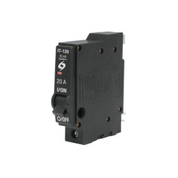 IT-120G Interruptor de 1 polo 20A, enchufable, a granel, VOLTECK