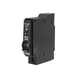 IT-140G Interruptor de 1 polo 40A, enchufable, a granel, VOLTECK