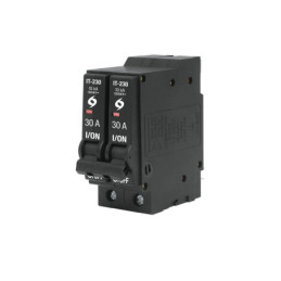 IT-230G Interruptor de 2 polos 30A, enchufable, a granel, VOLTECK