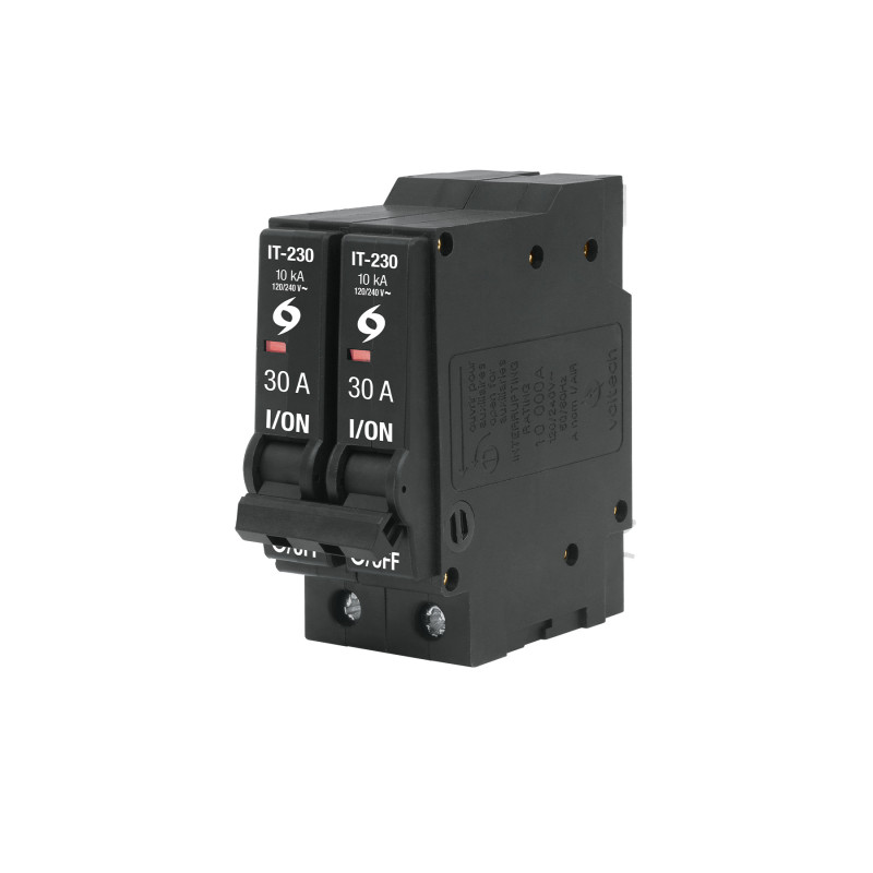 IT-230G Interruptor de 2 polos 30A, enchufable, a granel, VOLTECK IT-230G Interruptor de 2 polos 30A, enchufable, a granel, VOLTECK