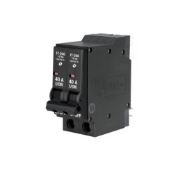 IT-240G Interruptor de 2 polos 40A, enchufable, a granel, VOLTECK