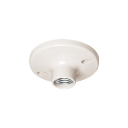 POPL-11G Portalámpara 4' de baquelita a granel, VOLTECK