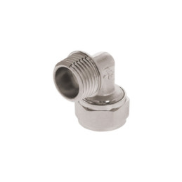PPG-38M Codo 90° para PEALPE, 3/8', con rosca macho, FOSET