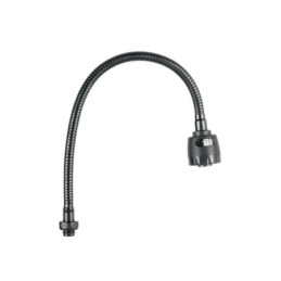 AQCR-81M Cuello flexible para mezcladora de fregadero, negro, AQUA