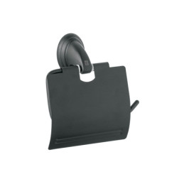AQA-82M Portarrollo metálico acabado negro, FOSET AQUA