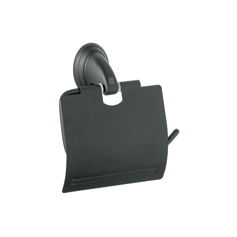 AQA-82M Portarrollo metálico acabado negro, FOSET AQUA AQA-82M Portarrollo metálico acabado negro, FOSET AQUA