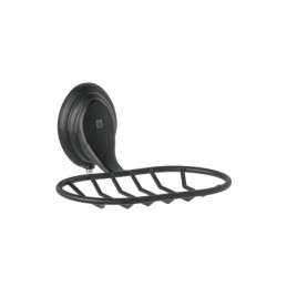 AQA-84M Jabonera metálica negro, FOSET AQUA