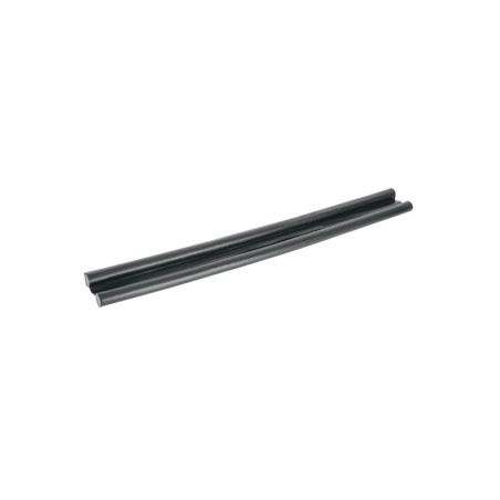 GUPO-102 Guardapolvo con funda 95 cm, negro, HERMEX