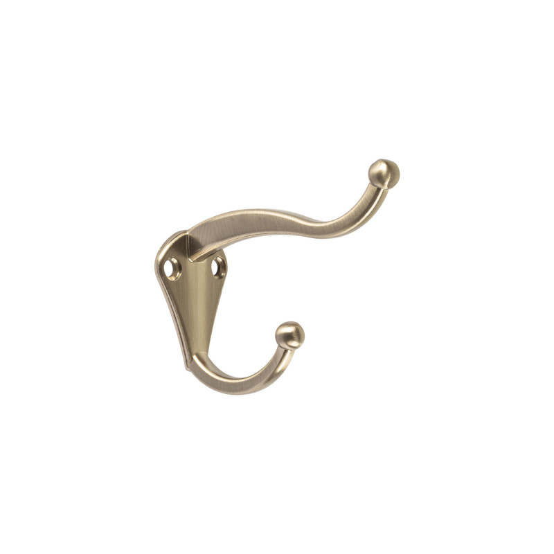 PEPU-34 Gancho tipo perchero sombrero y abrigo, 4cm, niquel, HERMEX PEPU-34 Gancho tipo perchero sombrero y abrigo, 4cm, niquel, HERMEX