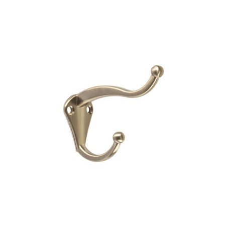 PEPU-34 Gancho tipo perchero sombrero y abrigo, 4cm, niquel, HERMEX