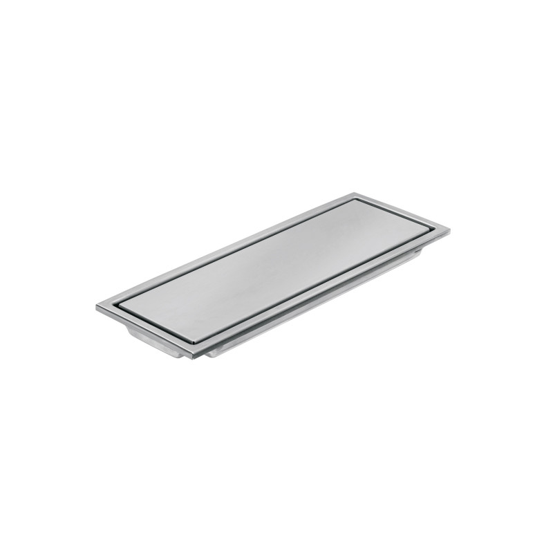 RS-704 Resumidero rectangular 30x11cm reversible, inox, FOSET AQUA RS-704 Resumidero rectangular 30x11cm reversible, inox, FOSET AQUA