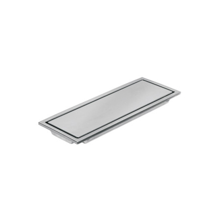 RS-704 Resumidero rectangular 30x11cm reversible, inox, FOSET AQUA
