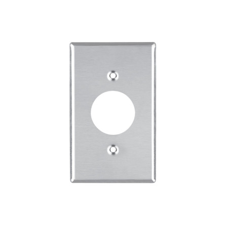 PISE-S Placa de Acero Inoxidable para contacto sencillo, Standard