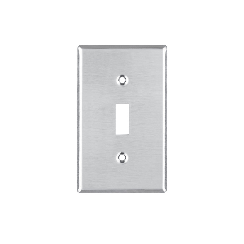PIAP-S Placa de Acero Inox. para interruptor vertical, Standard
