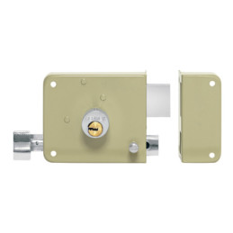CS-75DQ Cerradura sobreponer der instalafácil,llave puntos, caja