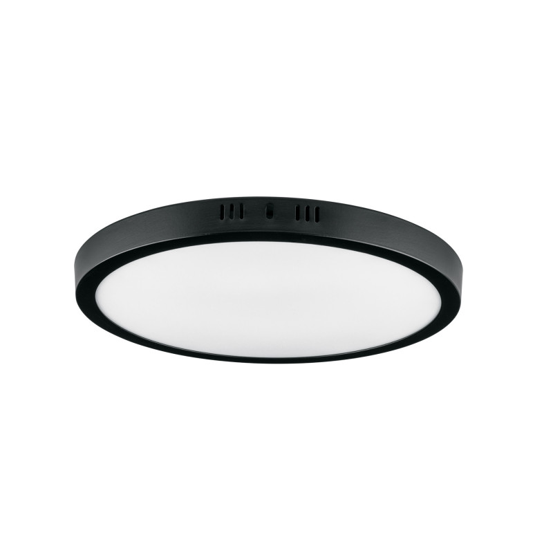 PLA-229L Luminario LED plafón 24W 6500K, redondo, negro, VOLTECK PLA-229L Luminario LED plafón 24W 6500K, redondo, negro, VOLTECK