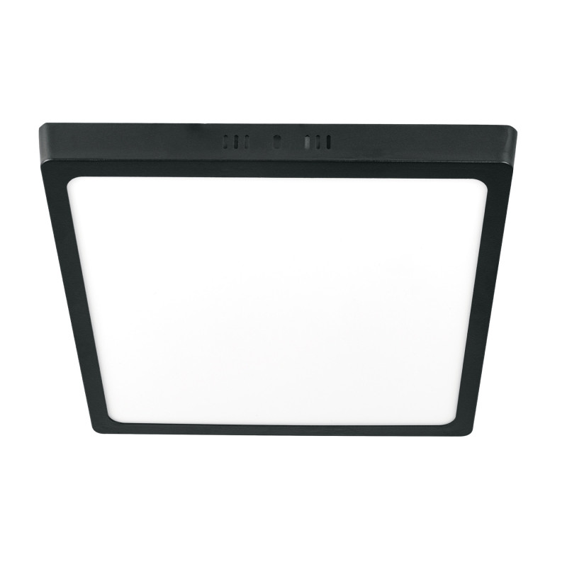 PLA-233L Luminario LED plafón 24W 6500K, cuadrado, negro, VOLTECK PLA-233L Luminario LED plafón 24W 6500K, cuadrado, negro, VOLTECK