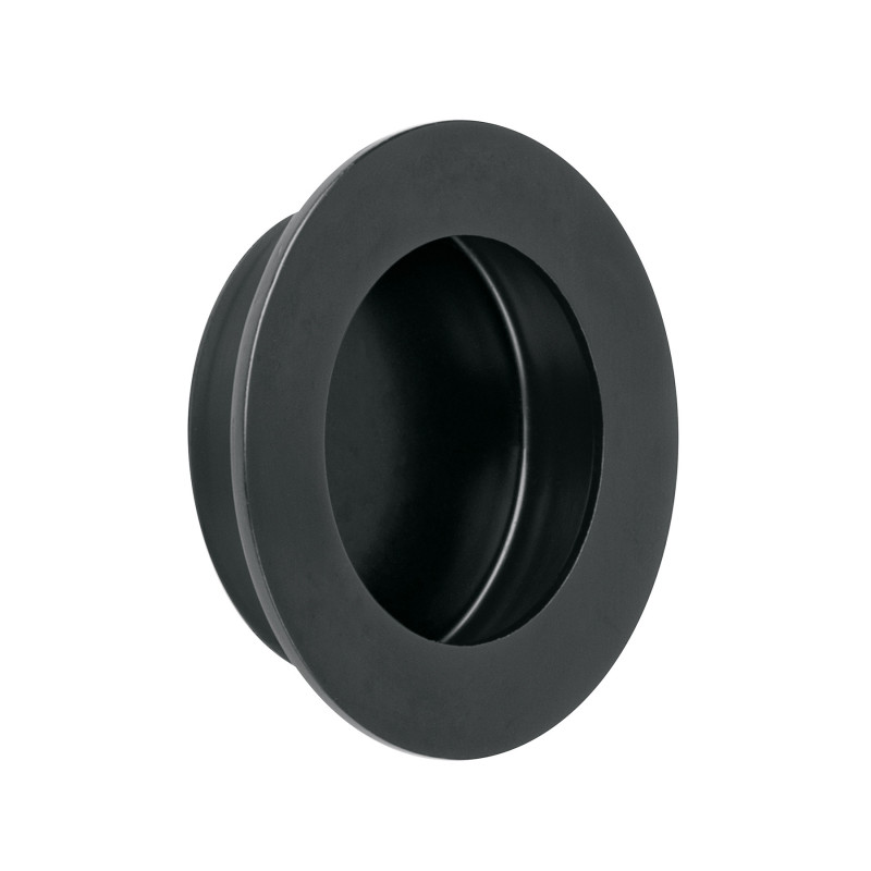 JALED-64 Jaladera de embutir circular No. 4 acabado negro JALED-64 Jaladera de embutir circular No. 4 acabado negro