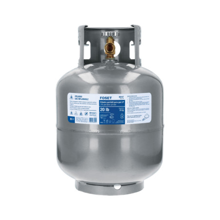 CILG-9 Cilindro portátil para gas LP, 20lb (9kg) FOSET