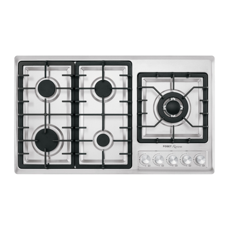 PAE-915GA Parrilla gas empotrable 90cm, 5 quem, lateral, inox, RIVIERA PAE-915GA Parrilla gas empotrable 90cm, 5 quem, lateral, inox, RIVIERA
