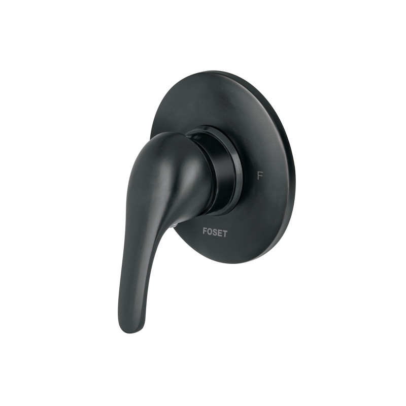 AQM-71M Monomando para regadera, negro, AQUA AQM-71M Monomando para regadera, negro, AQUA