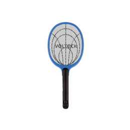 RAQ-35 Raqueta mata moscas y mosquitos, recargable, VOLTECK