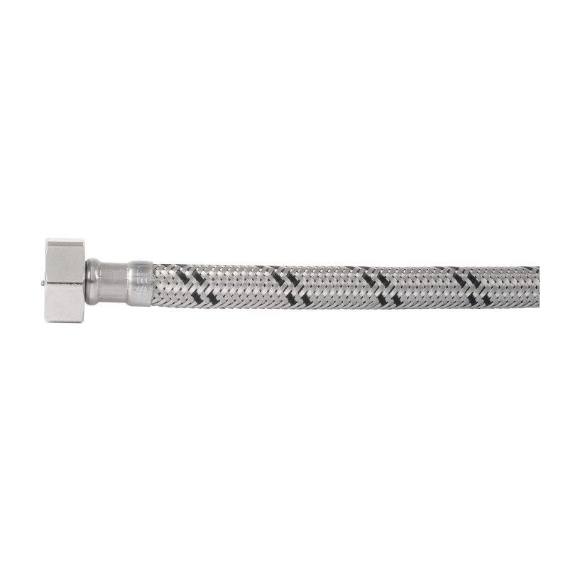 FMO-3855XS Manguera para monomando, acero inox, 1/2' x 3/8' UNF, 55cm FMO-3855XS Manguera para monomando, acero inox, 1/2' x 3/8' UNF, 55cm