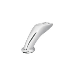 PAMU-9 Pata para sofa y mueble, cromo, 90 mm altura, HERMEX