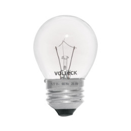 FHO-25 Foco incandescente 25W para horno/refrigerador, transparente