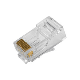 CBR-6P Plug RJ45 CAT6, Bolsa con 20 piezas, VOLTECK