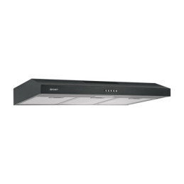 CAME-80M Campana extractora 80 cm, empotrable, negra, FOSET