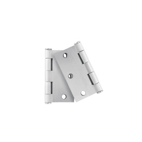BC-303PB Bolsa c/2 bisagras cuadradas 3', plana, satinado, HERMEX