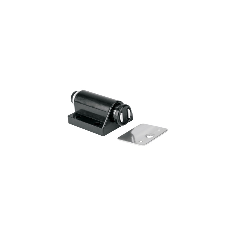 PIMA-6 Pistón Magnético para puerta / cajón, negro. HERMEX PIMA-6 Pistón Magnético para puerta / cajón, negro. HERMEX