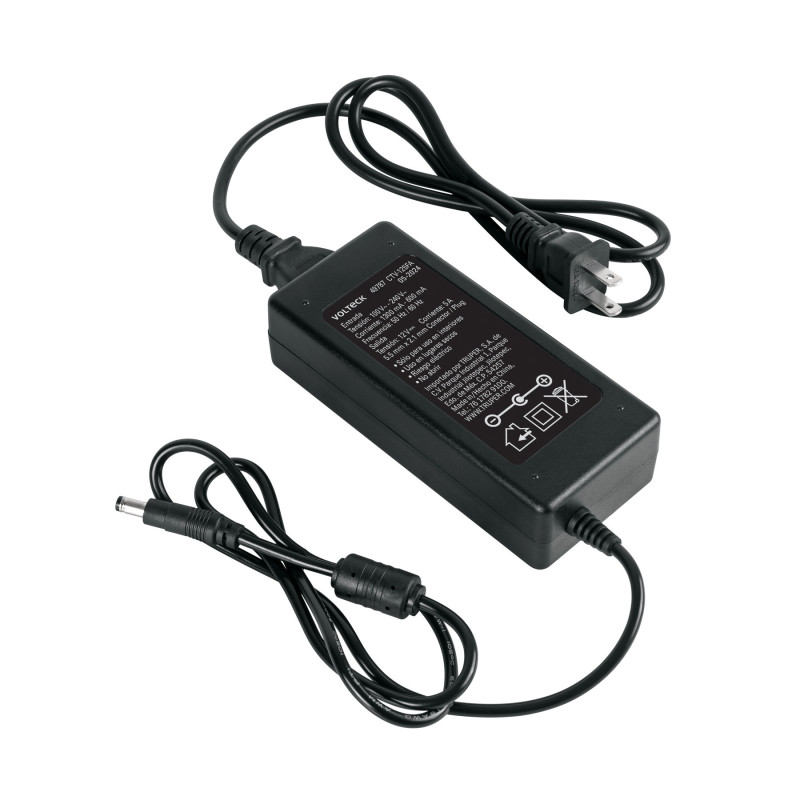 CTV-125FA Fuente de Alimentación 12V 5A para CCTV, Volteck CTV-125FA Fuente de Alimentación 12V 5A para CCTV, Volteck